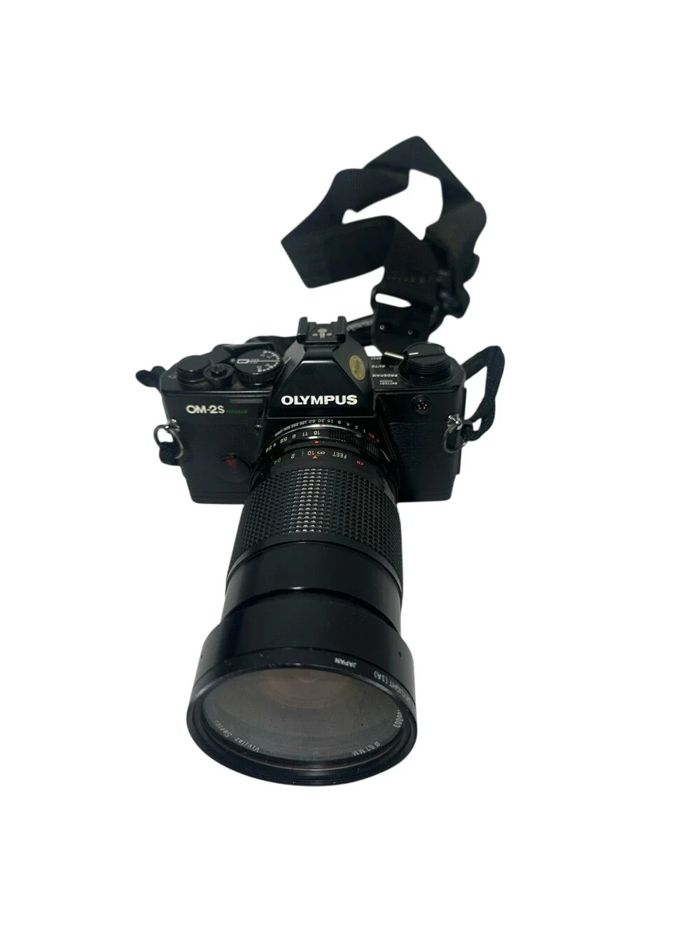 Olympus OM-2S Program W/ Vivitar 67mm Skylight (1A) Lens